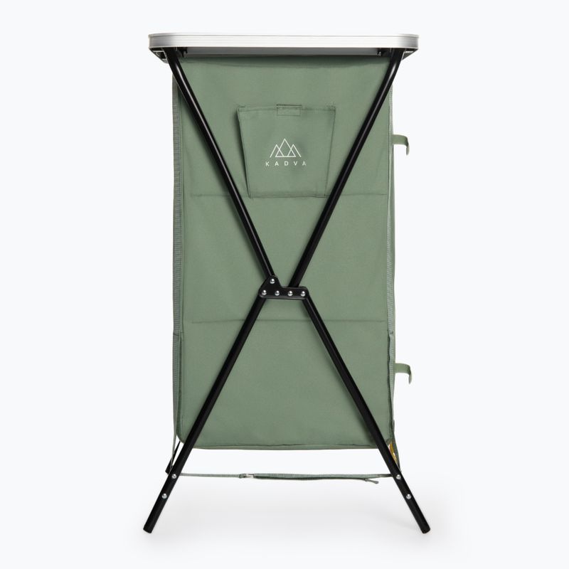 KADVA CAMPshelf travel locker 13 green 3