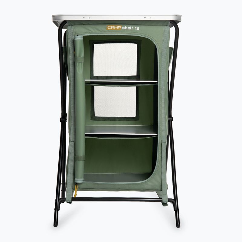 KADVA CAMPshelf 13 green camping cabinet 9