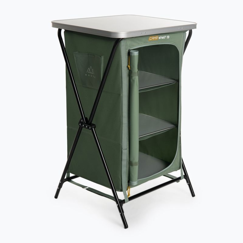 KADVA CAMPshelf 13 green camping cabinet 11