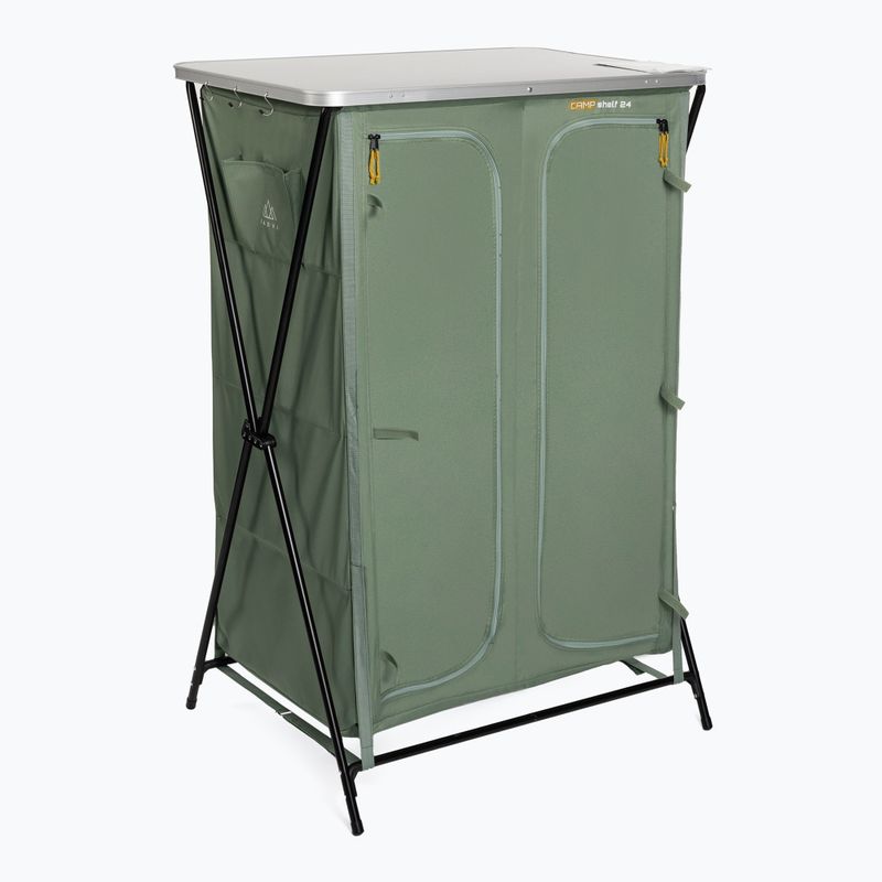 KADVA CAMPshelf 24 green camping cabinet