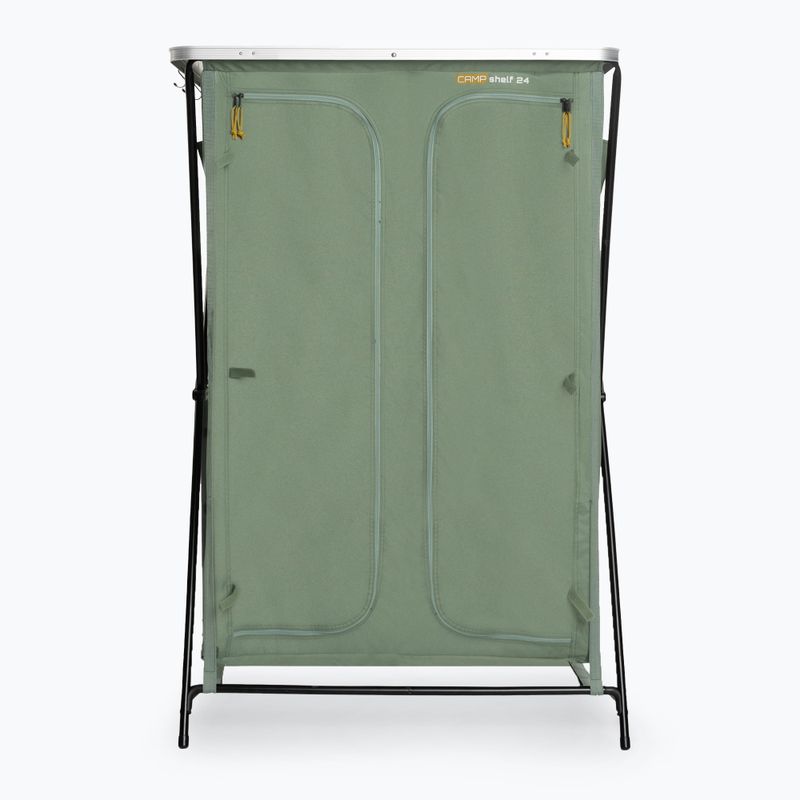 KADVA CAMPshelf 24 green camping cabinet 2