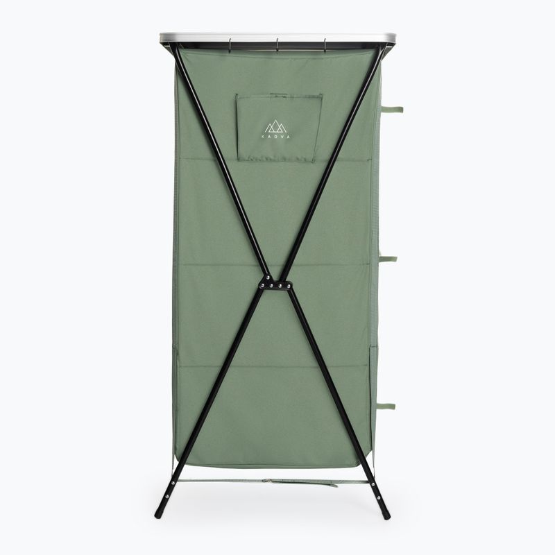 KADVA CAMPshelf 24 green camping cabinet 3