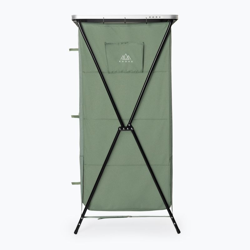 KADVA CAMPshelf 24 green camping cabinet 7