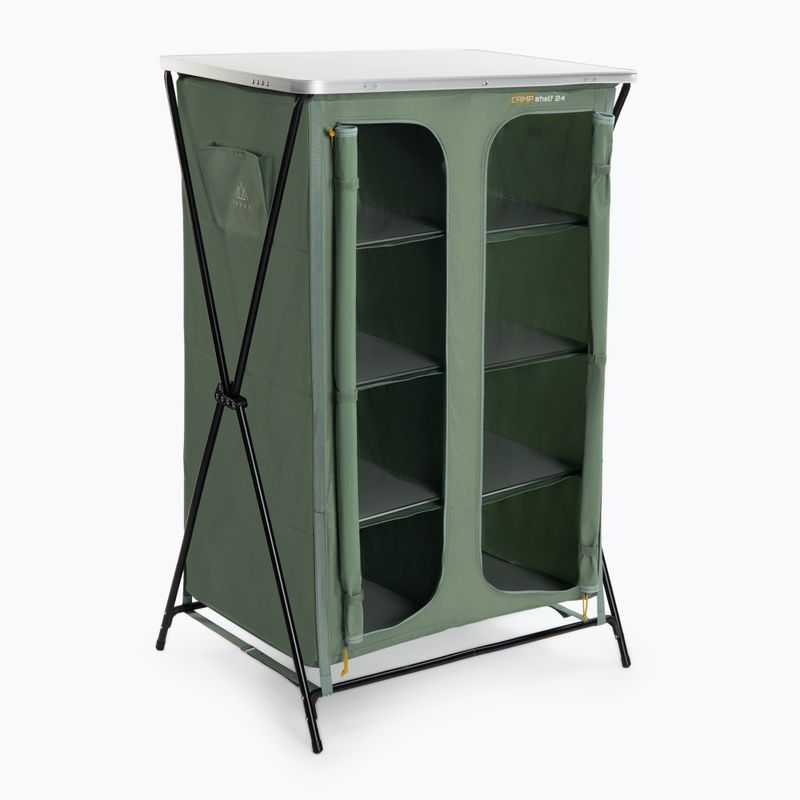 KADVA CAMPshelf 24 green camping cabinet 9