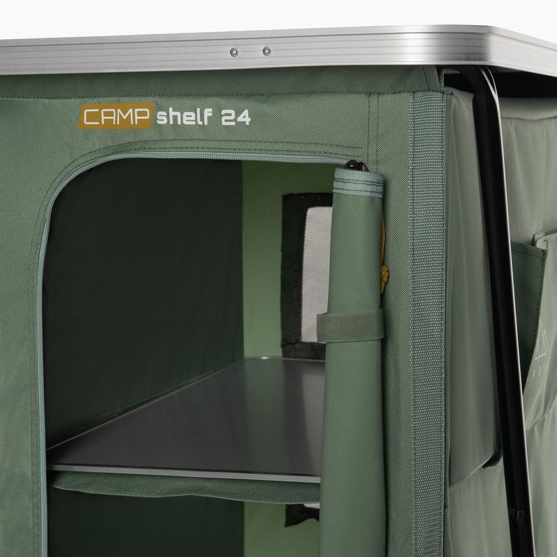 KADVA CAMPshelf 24 green camping cabinet 10