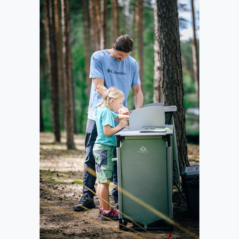 KADVA CAMPcook 221 green camping kitchen cabinet 6