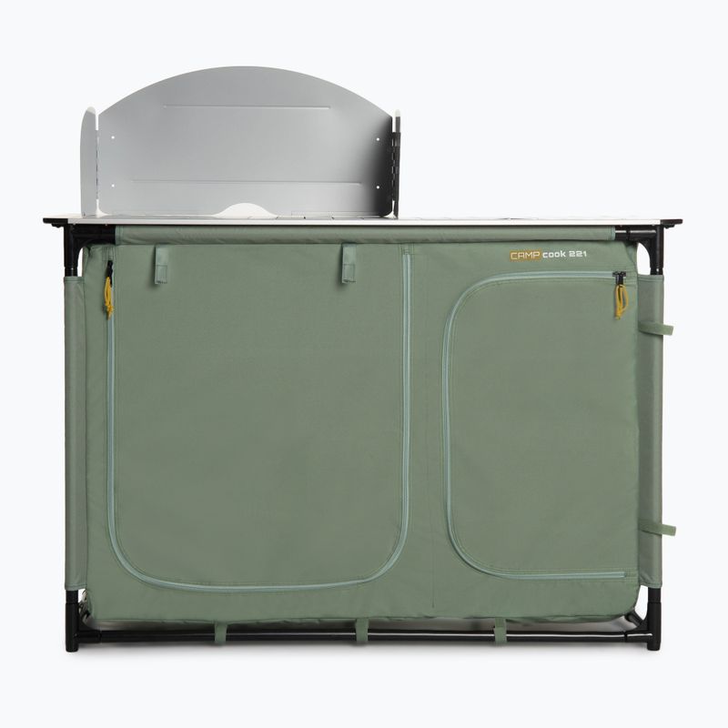 KADVA CAMPcook 221 green camping kitchen cabinet 2