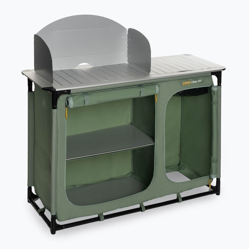 KADVA CAMPcook 221 green camping kitchen cabinet 11