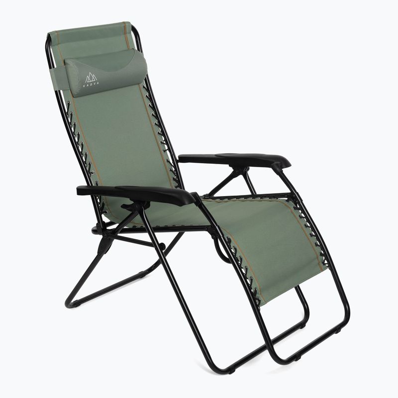 Camping chair / deckchair KADVA CAMPchair 2.0 green