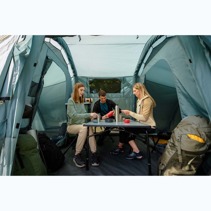 KADVA CAMPtable large folding camping table for 4-6 people grey 3