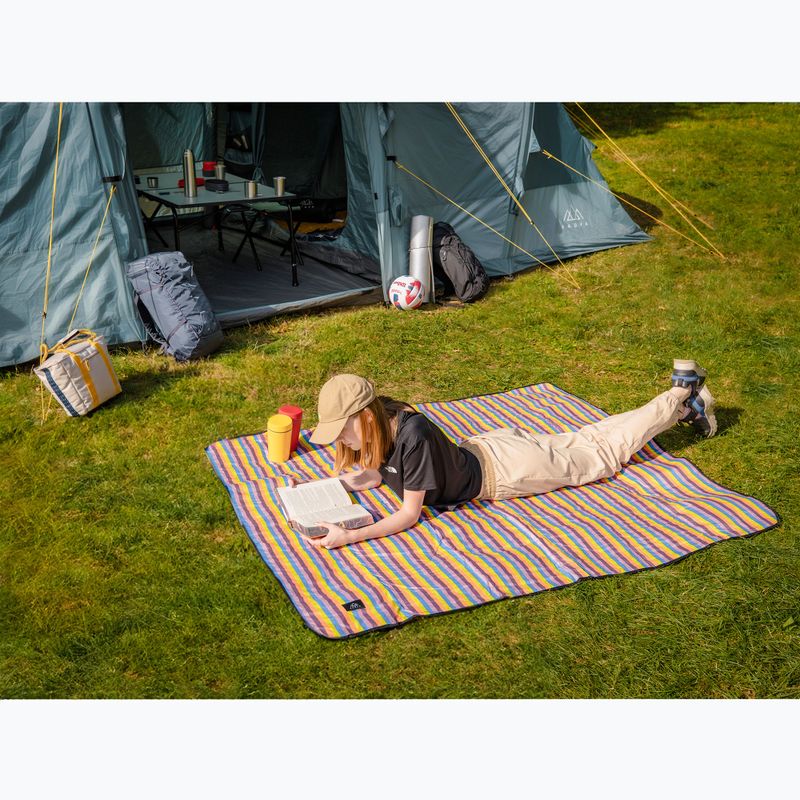 KADVA CAMPtable large folding camping table for 4-6 people grey 16