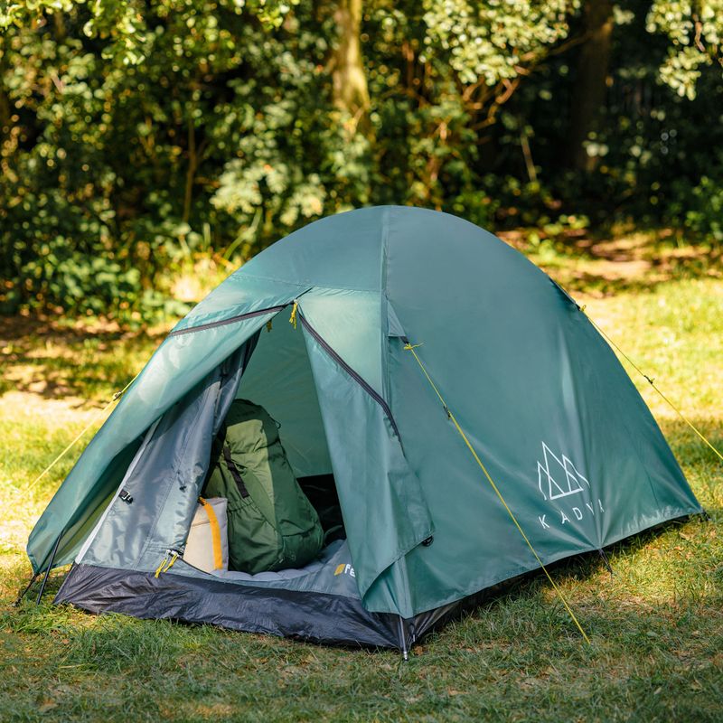 2-person camping tent KADVA Festa 2 green 18
