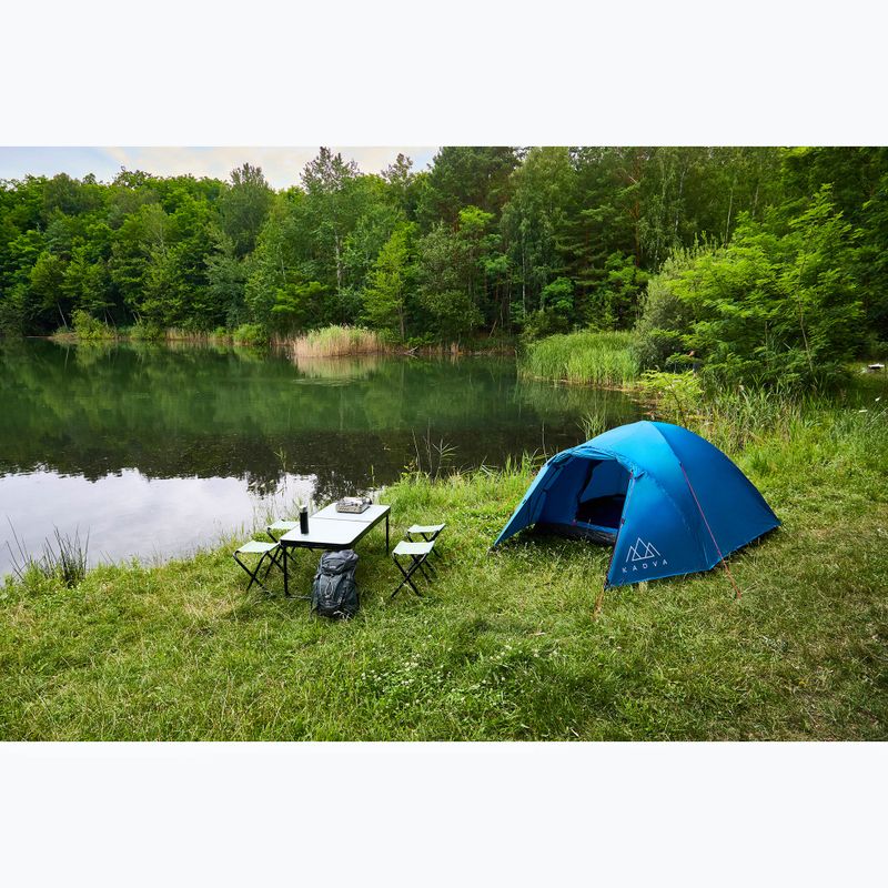 3-person camping tent KADVA CAMPdome 3 blue 3