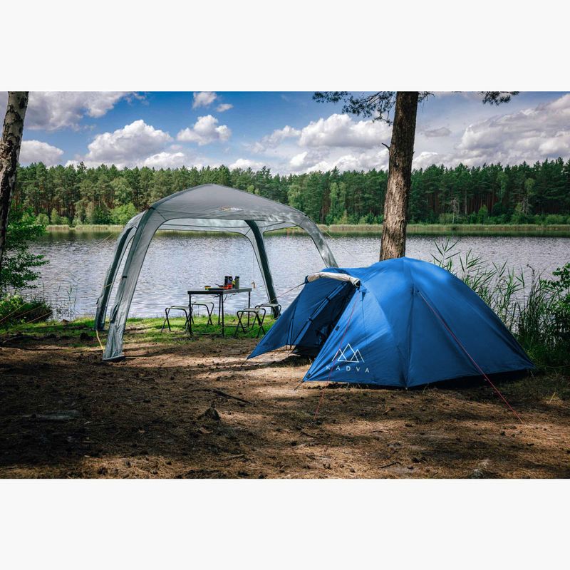 3-person camping tent KADVA CAMPdome 3 blue 2