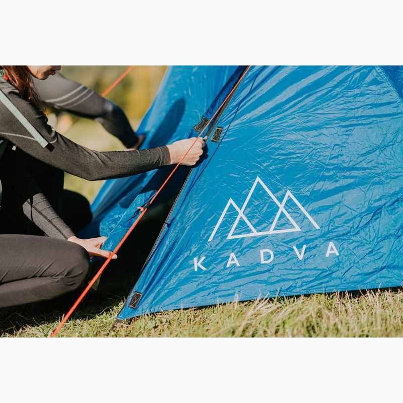 3-person camping tent KADVA CAMPdome 3 blue 22
