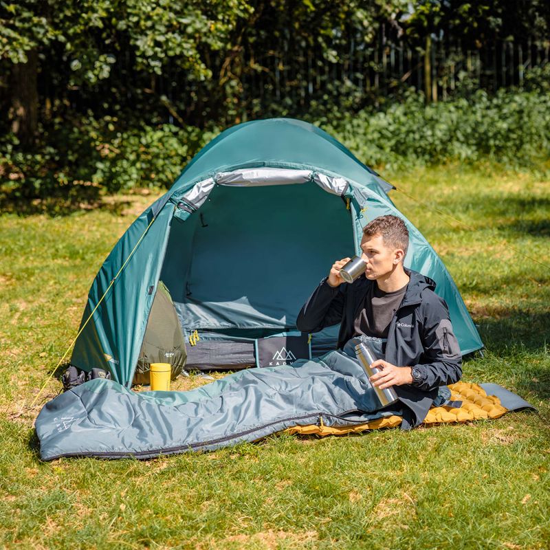 3-Person Camping Tent KADVA CAMPdome 3 Green 11
