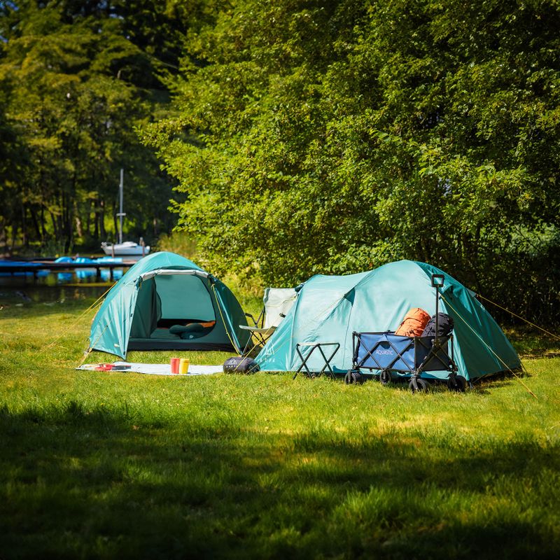 4-person camping tent KADVA CAMPdome 4 green 5