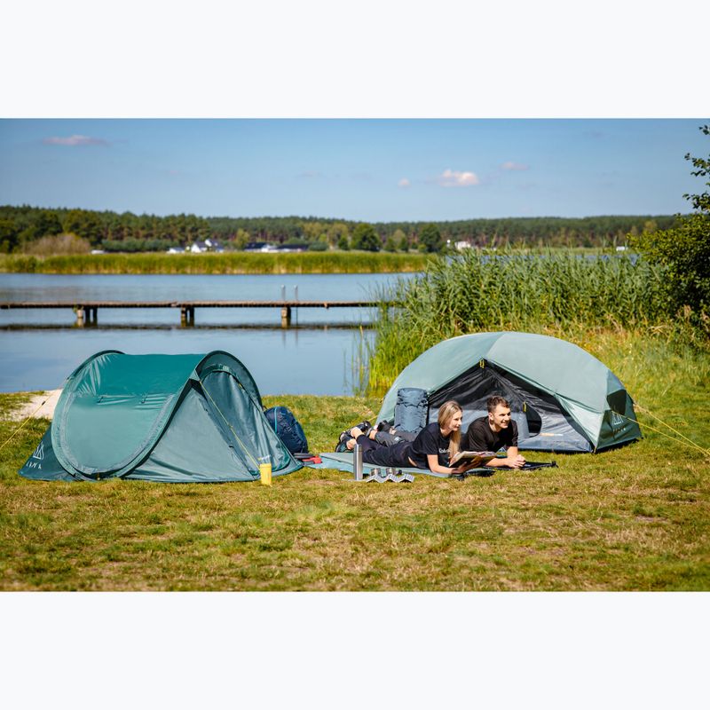Ultralight 2-person trekking tent KADVA EXPEDIT 2 PRO grey-green 5