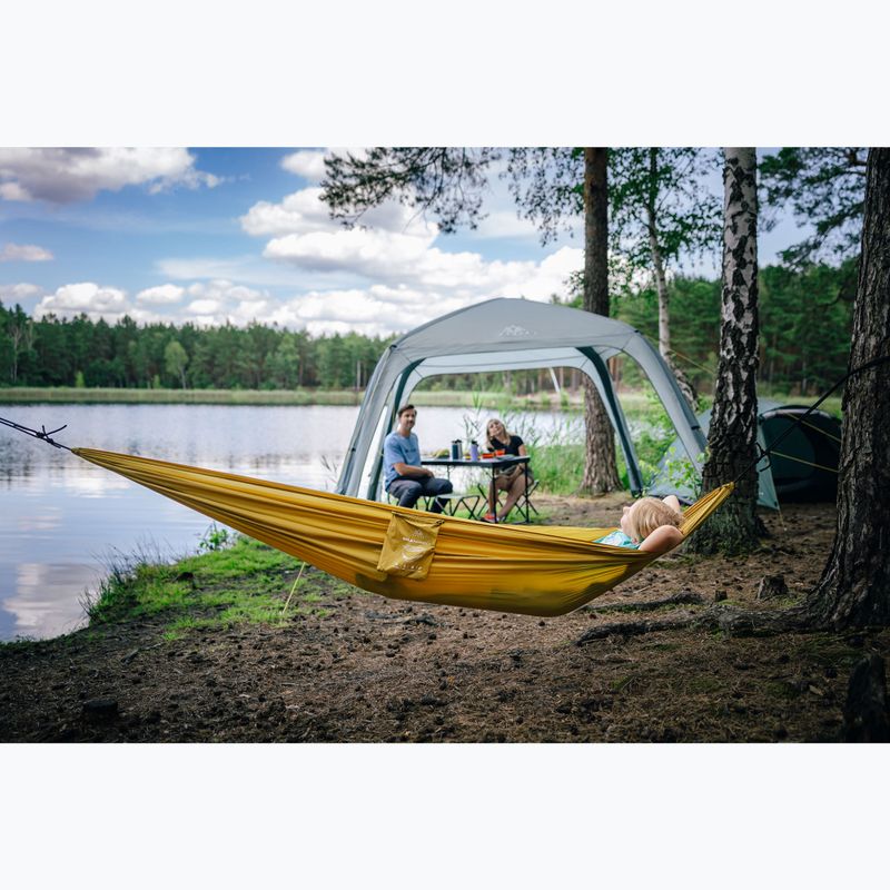 KADVA Sailo Hammock ultralight yellow travel hammock 2