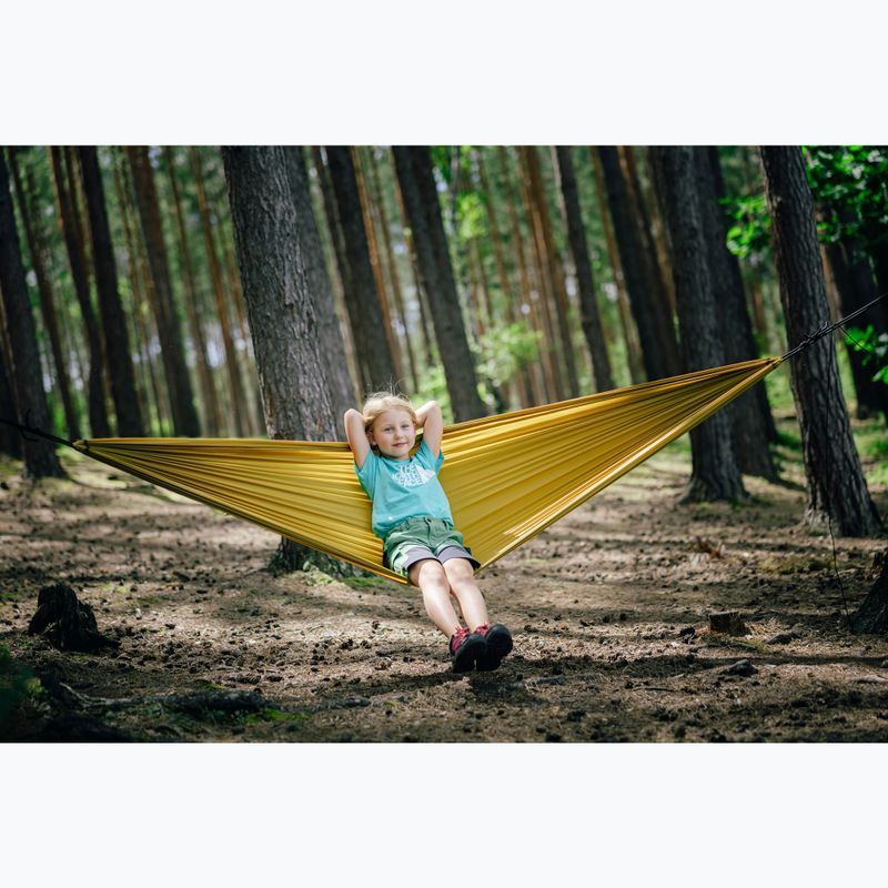 KADVA Sailo Hammock ultralight yellow travel hammock 3