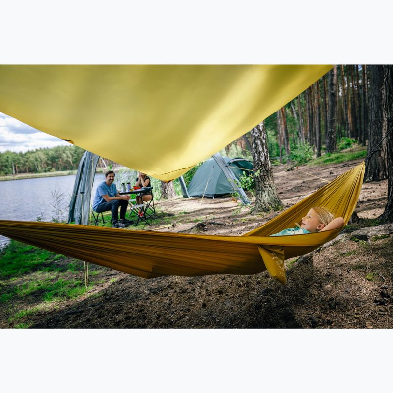 KADVA Sailo Hammock ultralight yellow travel hammock 4