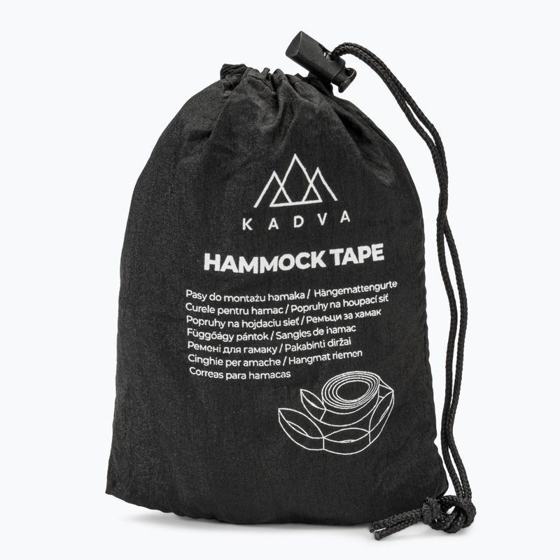 Straps for mounting the KADVA Hammock Hammock tape black 5