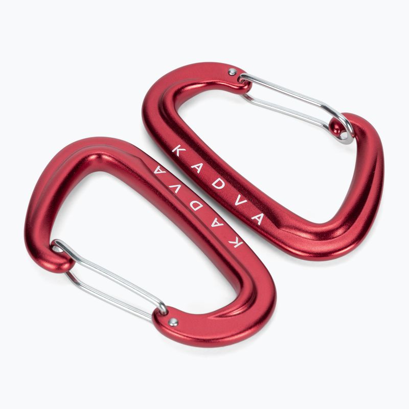 Karabiner for mounting the KADVA Hammock Hammock Carabiner red 4