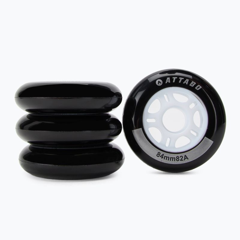 Rollerblade wheels ATTABO Wheels 84 mm 4 pcs. black 2