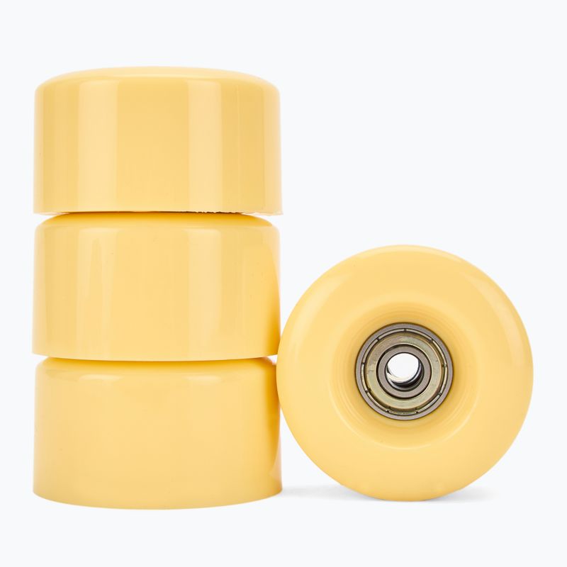 Roller skate wheels ATTABO Quad Wheels 58x32 mm 4 pcs. yellow 2
