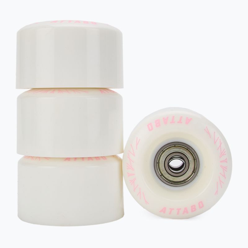 Roller skate wheels ATTABO Quad Wheels 54x32 mm 4 pcs. white 2