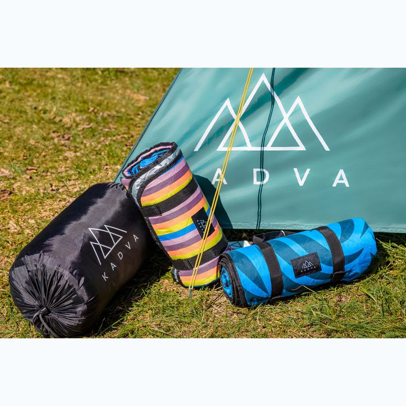 KADVA Rulo Picnic Blanket 170x140 cm Blue 6