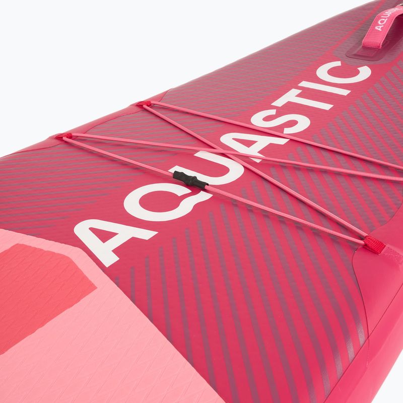 Inflatable board set SUP AQUASTIC Perth 9'10" pink 7