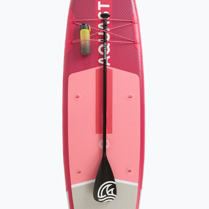 Inflatable board set SUP AQUASTIC Perth 9'10" pink 10