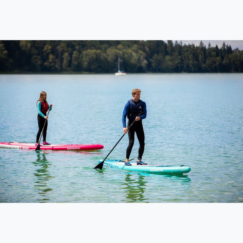 Inflatable board set SUP AQUASTIC Perth 9'10" pink 20
