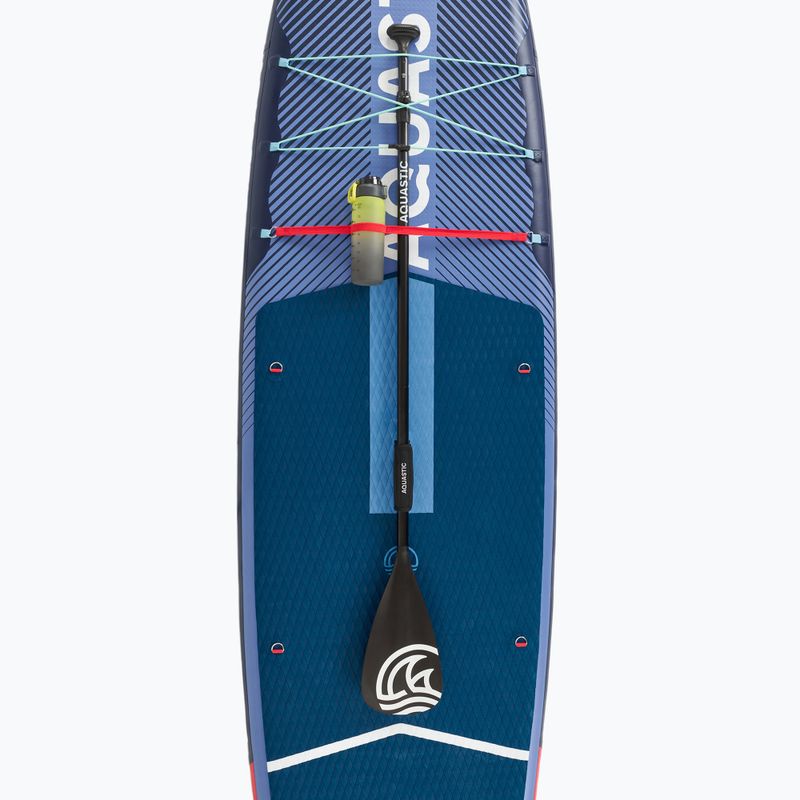 Board SUP AQUASTIC Perth Pro 11'2" all-round dark blue 10