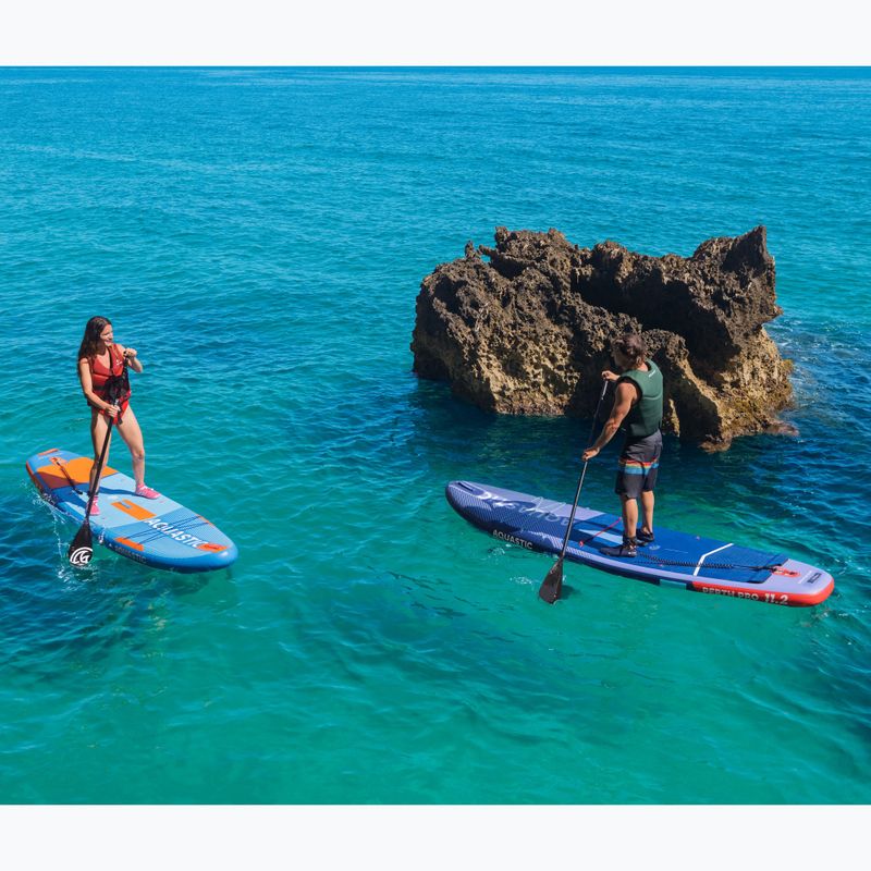 Board SUP AQUASTIC Perth Pro 11'2" all-round dark blue 22