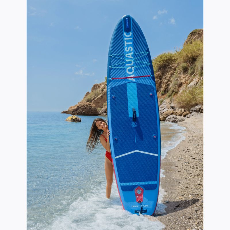 Board SUP AQUASTIC Perth Pro 11'2" all-round dark blue 23