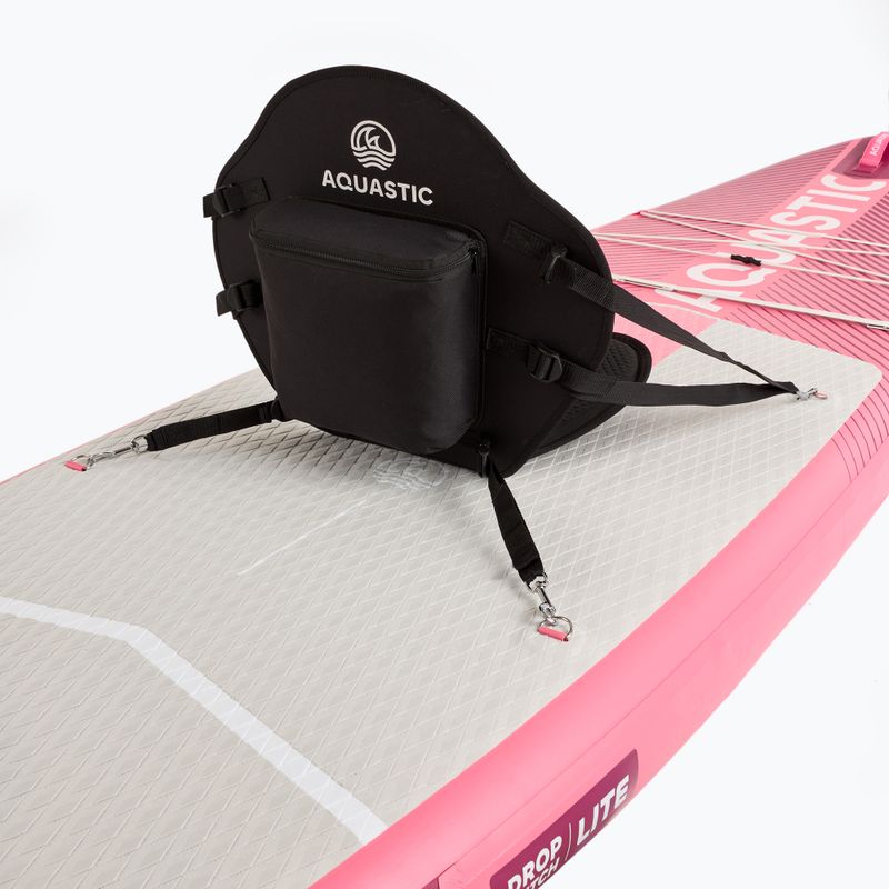SUP board AQUASTIC Perth Pro 11'2" all-round pink 15
