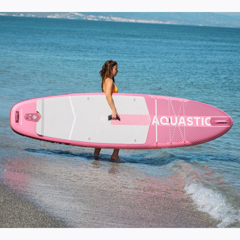 SUP board AQUASTIC Perth Pro 11'2" all-round pink 23