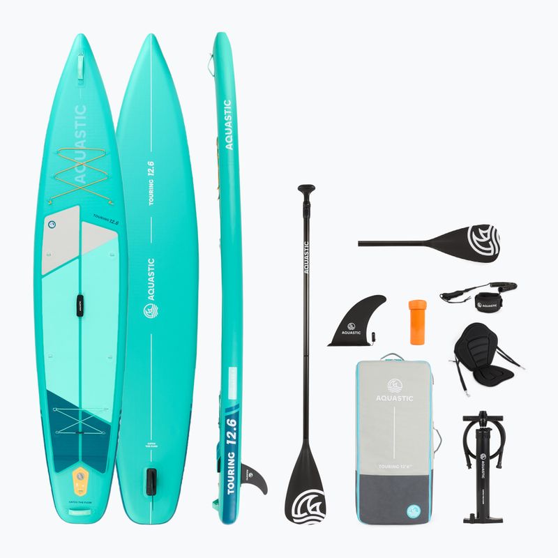 SUP board AQUASTIC Touring 12'6" green