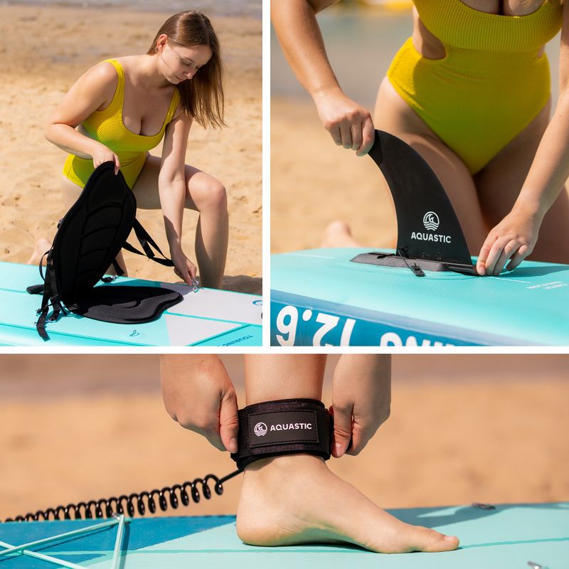 SUP AQUASTIC Touring board 12'6" green 21