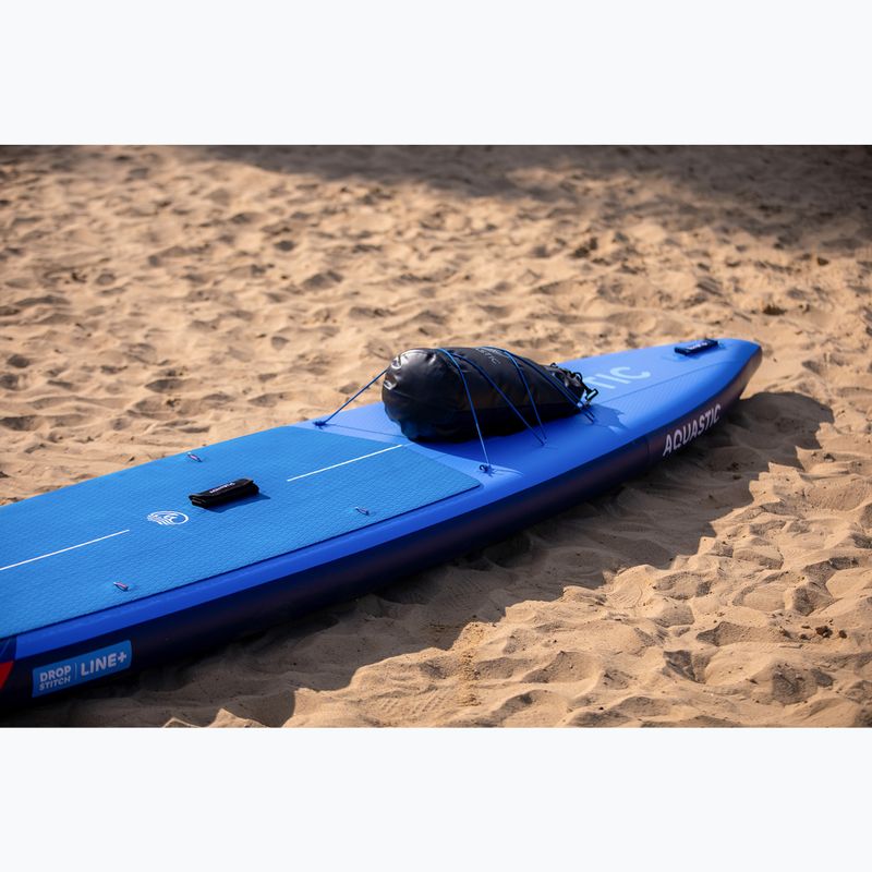 Inflatable board set SUP AQUASTIC Touring Pro 14'0" dark blue 23