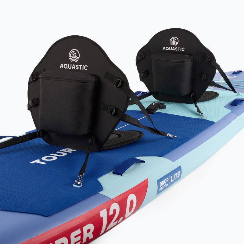 Inflatable board set SUP AQUASTIC Tourer 12'0" 2-os blue 14