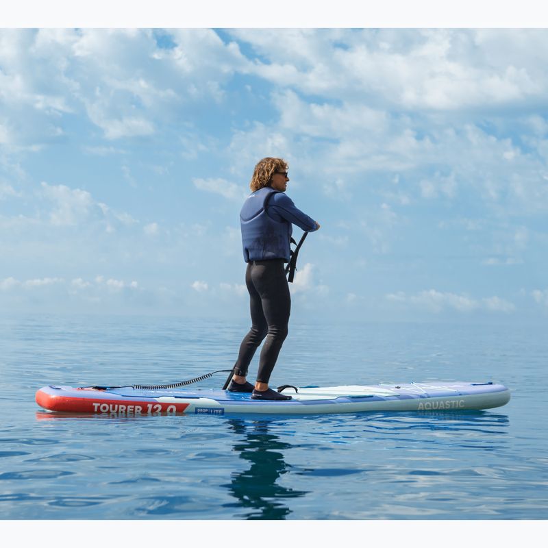 Inflatable board set SUP AQUASTIC Tourer 12'0" 2-os blue 24