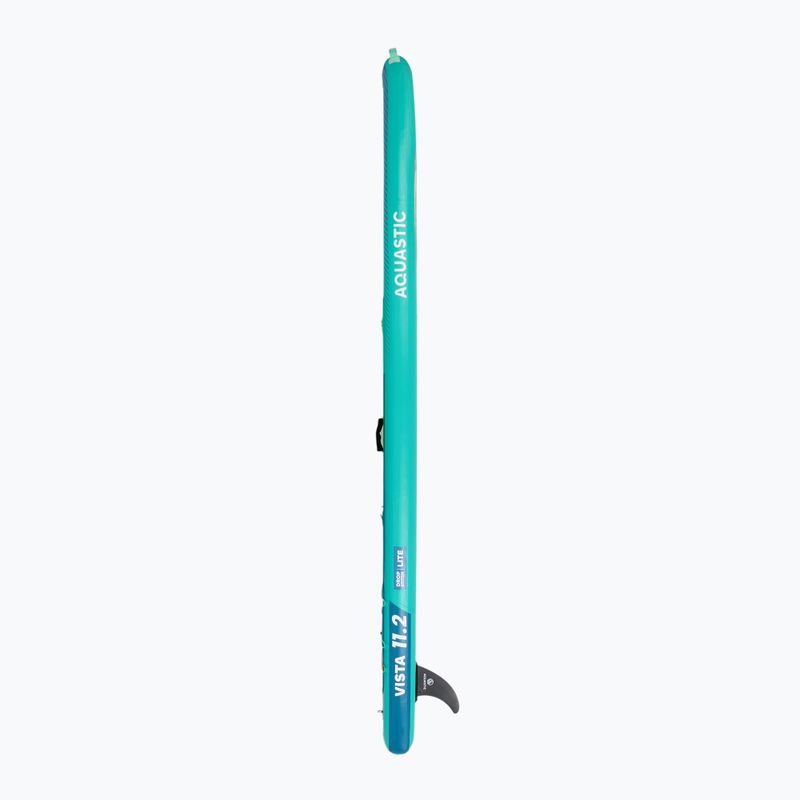Inflatable board set SUP AQUASTIC Vista 11'2" green 5