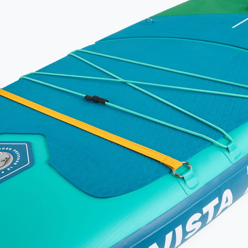 Inflatable board set SUP AQUASTIC Vista 11'2" green 8