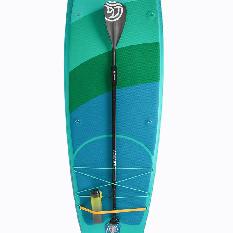 Inflatable board set SUP AQUASTIC Vista 11'2" green 12