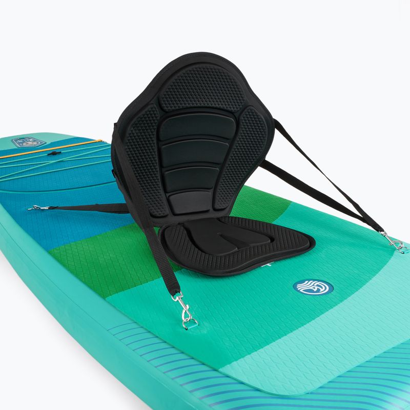 Inflatable board set SUP AQUASTIC Vista 11'2" green 14