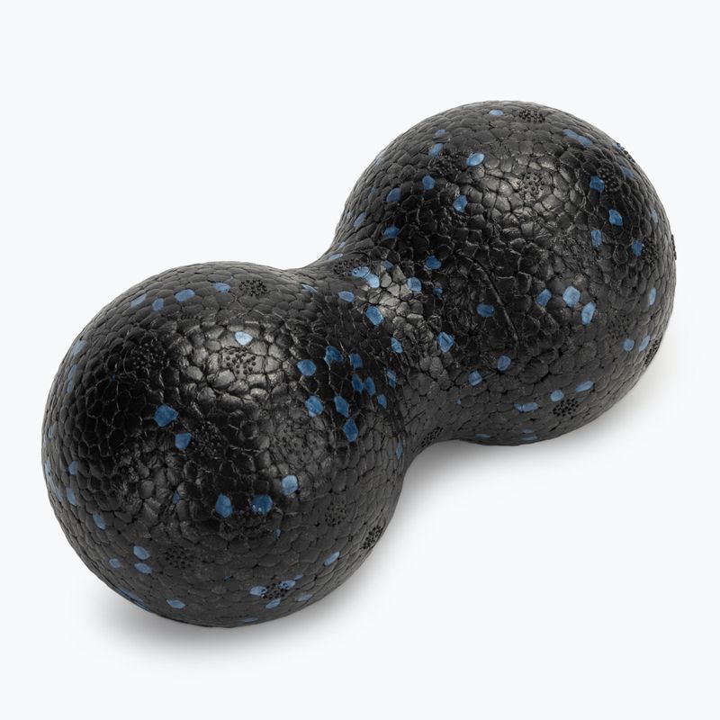 XTREXO double massage ball TRX-MSP008 8 cm black/blue