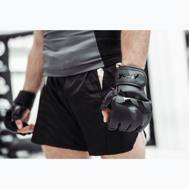 HOOK FIGHTING Ready To Fight MMA Gloves black 4